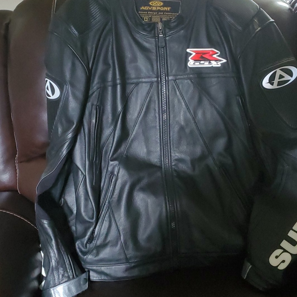 Suzuki Leather motorcycle jacket